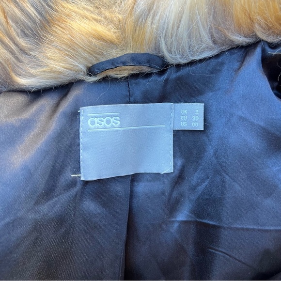 ASOS Faux Fur Coat - Picture 11 of 15